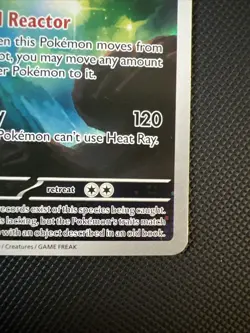 Iron Moth Pokemon TCG Paradox Rift 187/182 Illustration Rare Full Art SV Holo - Image 4