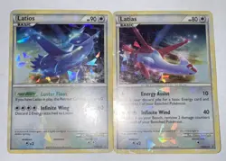 Latias and Latios Cracked Ice Holo HGSS10HGSS11 Promos - Image 1