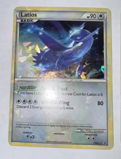 Latias and Latios Cracked Ice Holo HGSS10HGSS11 Promos - Image 3
