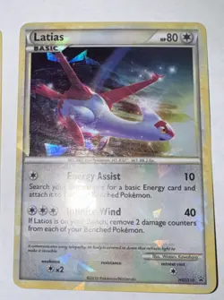 Latias and Latios Cracked Ice Holo HGSS10HGSS11 Promos - Image 4