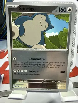 Pokemon: Perfect Order- Snorlax 63/88 NM REVERSE HOLO - Image 1