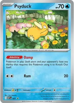 Psyduck - MEP007 - MEP Black Star Promos NM, English Pokemon Mega Evolution Prom - Image 1
