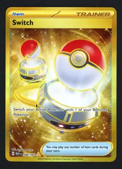 Switch 206/165 SV: Scarlet & Violet 151 Hyper Rare Pokemon TCG - Image 1