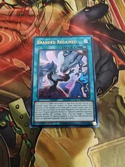 Branded Regained - CH01-EN026- Ultra Rare - 1st Edition NM Yugioh - Image 1