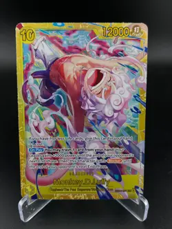 Monkey.D.Luffy EB04-061 Secret Rare Adventure on Kami's Island One Piece NM - Image 1