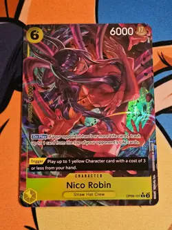 Nico Robin - OP09-107 - Alt Art - OP09 - One Piece TCG English NM Four Emperors - Image 1