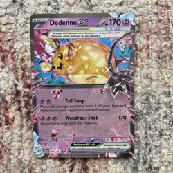 Pokemon TCG Dedenne EX Scarlet & Violet - Paldea Evolved 093/193 Holo Double... - Image 1