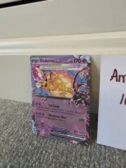 Pokemon Dedenne EX TCG Scarlet & Violet Paldea Evolved Card 093/193 - Image 2