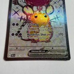 Pokemon TCG Dedenne ex 239/193 Paldea Evolved Scarlet & Violet Rare Full Art NM - Image 2