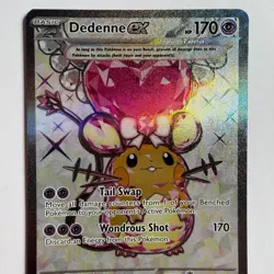 Pokemon TCG Dedenne ex 239/193 Paldea Evolved Scarlet & Violet Rare Full Art NM - Image 3