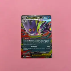 Mega Gengar ex 056/094 NM Holo Double Rare Phantasmal Flames Pokemon Card TCG - Image 1