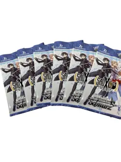 Weiss Schwarz Sword Art Online SAO 10th Anniversary Booster Pack box TCG 2022 - Image 4