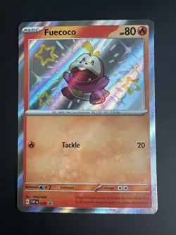Fuecoco SVP079 - Shiny Promo - Paldean Fates Pokemon Card MINT - Image 1