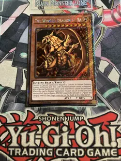The Winged Dragon Of Ra Platinum Secret Rare RA04-EN118 Yugioh God Card - Image 2