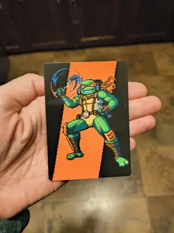 MTG TMNT ART SERIES 35/54 Michelangelo, The Heart - Image 1