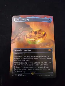 MTG The One Ring Borderless LOTR - Image 1