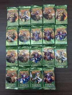 MTG magic the Gathering theros booster 19 pack f/s English - Image 1