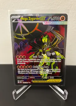 Pokemon Mega Zygarde ex 104/088 Me03: Perfect Order Holo Full Art - Image 1
