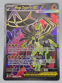 Pokemon TCG Perfect Order Mega Zygarde EX Ultra Rare Full Art 104/088 NM - Image 1