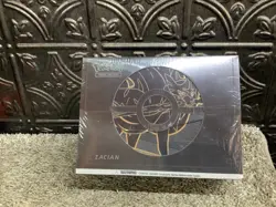Pokemon TCG Sword & Shield Zacian Elite Trainer Box Plus Factory Sealed NEW - Image 1