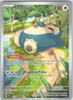 Snorlax 051 Holo Promo Scarlet & Violet Promo Pokemon NM - Image 1