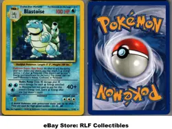 1999 Pokemon, Base Set, #2/102 Blastoise, Holo Rare (b) - Image 1