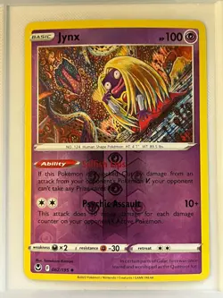 Jynx 062/195 Uncommon Silver Tempest Pokemon Reverse Holo Near Mint - Image 1