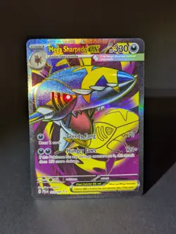 Pokemon: Mega Sharpedo ex 113/094 Me02: Phantasmal Flames Holo -NM- - Image 1