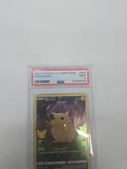 2021 Pikachu Pokemon 25th Anniversary Celebrations 005/025 FA Graded PSA 9 Mint - Image 3