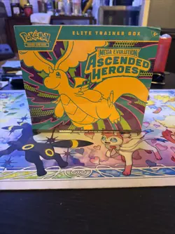 Pokemon Mega Evolution Ascended Heroes Elite Trainer Box ETB NEW SEALED - Image 1
