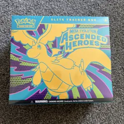 Pokemon TCG: Mega Evolution — Ascended Heroes Elite Trainer Box - Sealed - Image 1