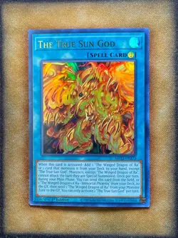 Yugioh The True Sun God MP22-EN275 Ultra Rare 1st Ed NM - Image 1