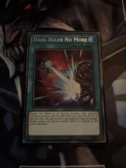 Yugioh Dark Ruler No More TN19-EN014 Secret Rare Limited Edition NM - Image 1