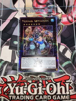 Mermail Abyssgaios Quarter Century Secret Rare RA04-EN065 Yugioh - Image 1