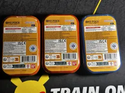 One Piece Vol.2 Mini Tins Set Of 3 English Sealed-Monkey D Luffy/Sabo/Ace - Image 2