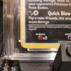 TCG Pokemon Umbreon 10/90 Undaunted Cracked Ice Holo Card - Image 4