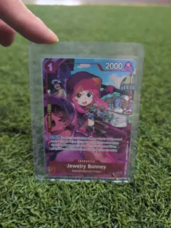 One Piece Card Game Jewelry Bonney EB04-002 Alt Art OP15 ENGLISH - Image 1