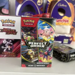 Pokemon TCG: Mega Evolution—Perfect Order Booster Bundle (6 Booster Packs) - Image 1