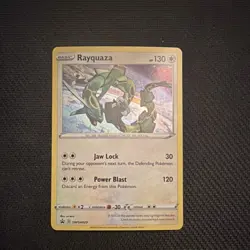~Tail Swirl~ Pokemon Rayquaza SWSH029 Promo Sword & Shield English Card - Image 1