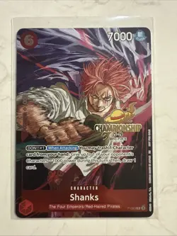 Shanks (CS 25-26 Event Pack) P-083 One Piece Promotion Cards Foil - Image 1