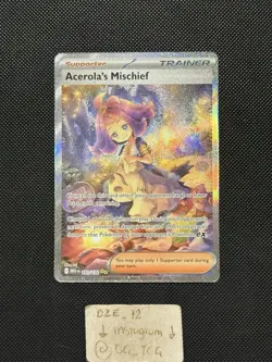 Pokemon Mega Evolutions - Acerola’s Mischief 183/132 Illustration ALT ART -M/NM - Image 1