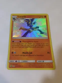 2019 Pokemon Hidden Fates Lucario SV22 - Image 1