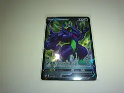 Pokemon Card Lot of 3 LP Holo Rare Cards (Grimmsnarl V, Calyrex VMAX, Sylveon V) - Image 2