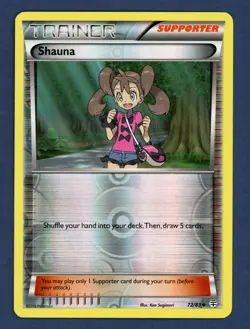 Shauna 72/83 Uncommon Generations Pokemon Near Mint - Image 1