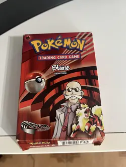 Gym Challenge Blaine Pyro Themendeck Theme Deck Box Leer Empty - Pokemon TCG - Image 2