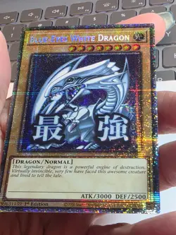 Yugioh Blue-Eyes White Dragon RA05-EN085 Starlight Rare 1st Edition - Image 3