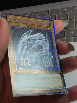 Yugioh Blue-Eyes White Dragon RA05-EN085 Starlight Rare 1st Edition - Image 4