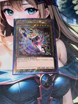 Dark Magician Girl (C) - RA03-EN123 - Platinum Secret Rare 1st Near Mint Single! - Image 1