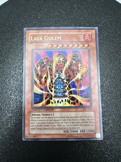 Lava Golem IOC-SE4 Invasion of Chaos Limited|Limited Edition - Image 1
