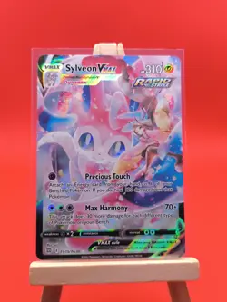 Sylveon VMAX TG15/TG30 Brilliant Stars Trainer Gallery Ultra Rare Pokemon Card - Image 2